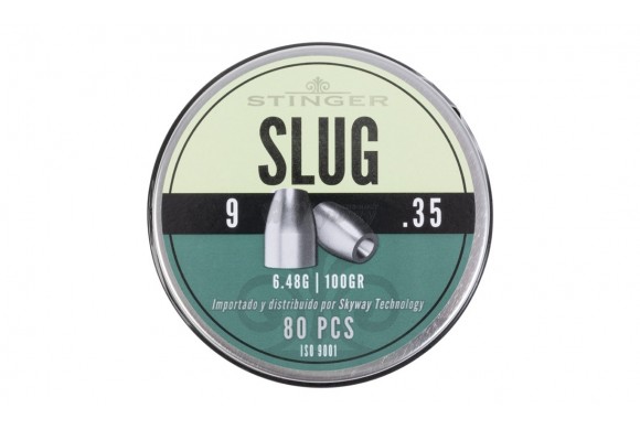 Plomb STINGER Slug 6.48 g - Calibre 9 mm