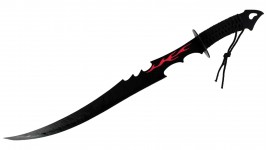 Épée Fantastique M16 lame lisse 41 cm avec étui