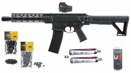 Pack Expert Carabine Bille Caoutchouc T4E TC68 Full Auto