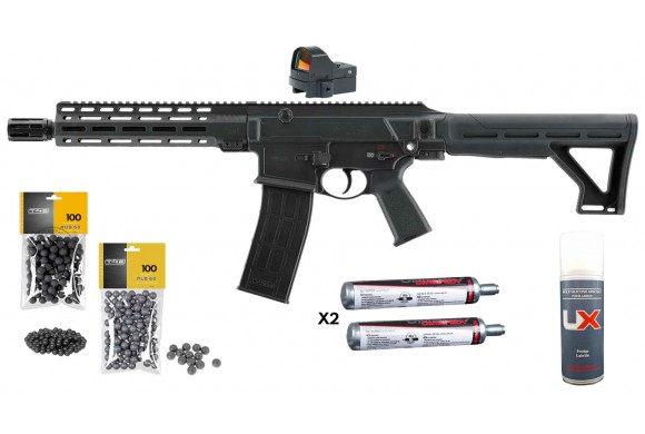 Pack Expert Carabine Bille Caoutchouc T4E TC68 Full Auto