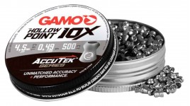 Plombs 4.5 mm GAMO Hollow Point 10X Accu Tek