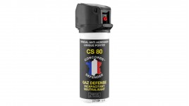 Bombe Lacrymogène Concorde Defender Gaz CS 80 - 50 ml