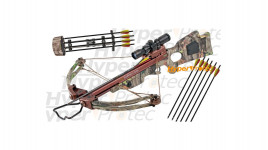 TenPoint Lazer HP avec lunette cible et carquois - 185 livres