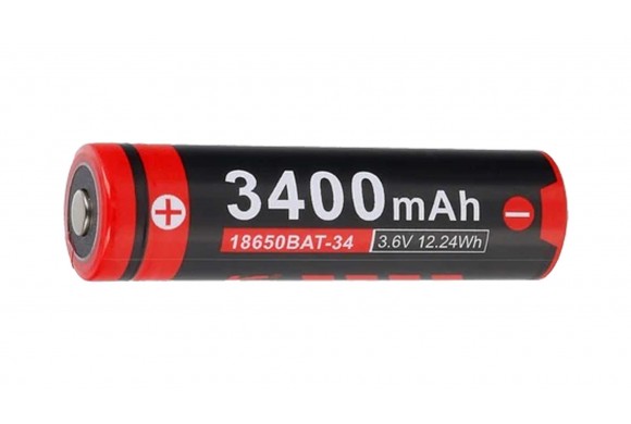 Batterie Rechargeable Klarus 18650BAT-34 - 3400 mAh - 3,6V