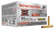 Winchester Munitions Super X JHP Calibre 22 Magnum - 150 Pièces