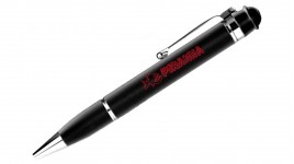 Bombe Lacrymogène Piranha Stylo Poivre - Noir