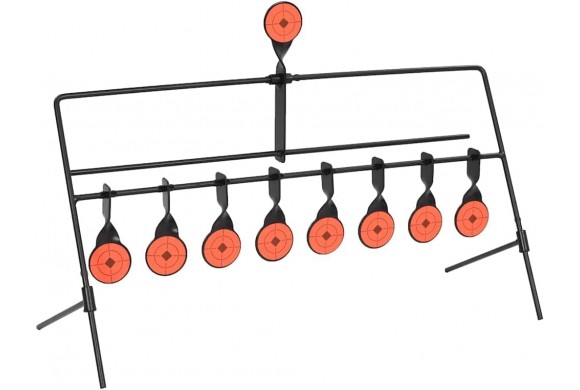 Cible Plinking 3 Gongs Rotatifs