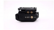 Lampe a led 350 lumens + Stroboscope et Viseur Laser Vert Hyper Access Socom -