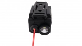 Lampe a led 350 lumens + Stroboscope et Viseur Laser Vert Hyper Access Socom -