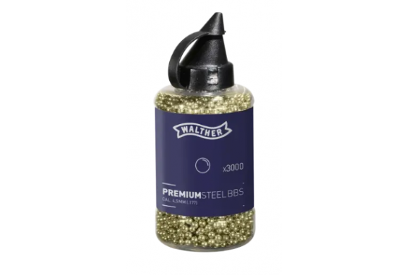 Billes Walther Premium Gold - 3000 BBs 4.5mm