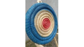 Cible en paille 60 x 6 cm pour archerie tir arbalète