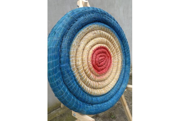 Cible en paille 60 x 6 cm pour archerie tir arbalète