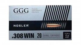 Munitions 308 Win GGG Nosler HPBT