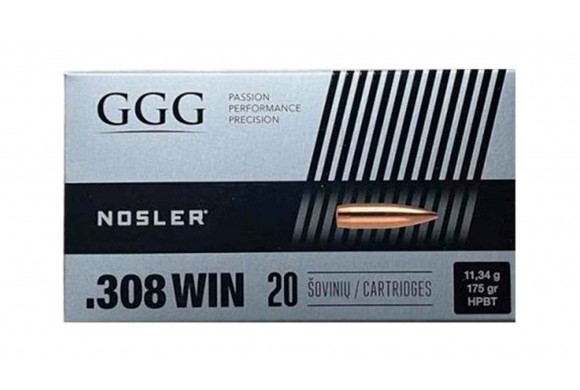 Munitions 308 Win GGG Nosler HPBT
