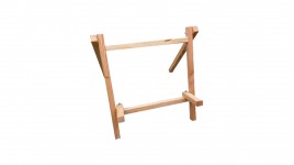 Chevalet pour cible en paille
