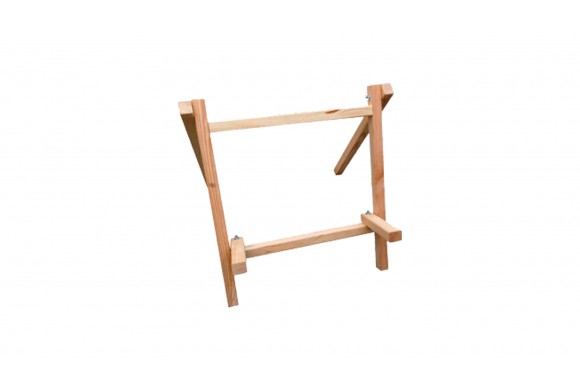 Chevalet pour cible en paille