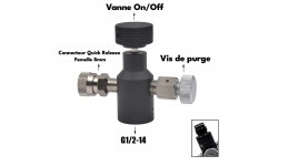 Adaptateur de remplissage pour bouteille d'air