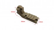 Rail de pontet Beretta coloris Sable format rail Picatinny