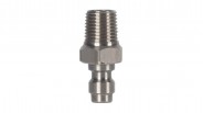 Adaptateur QR Mâle avec Clapet anti-retour - Filetage 1/8 NPT