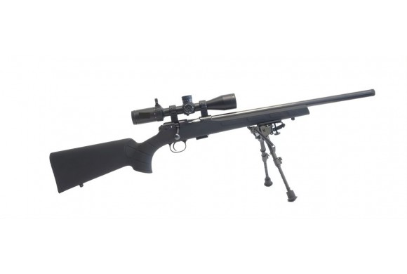 Pack Carabine 22lr CZ 457 Varmint Synthétique + Lunette + Bipied + Silencieux