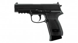 Pistolet CO2 HPP culasse métal et mobile à billes acier 4.5 mm