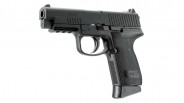 Pistolet CO2 HPP culasse métal et mobile à billes acier 4.5 mm