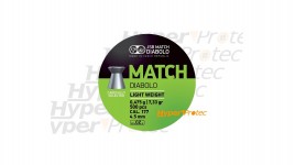 Plombs JSB Match Diabolo Light Weight - 4.51 mm