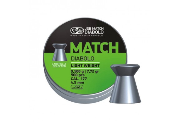 Plombs JSB Match Diabolo Light Weight - 4.49 mm