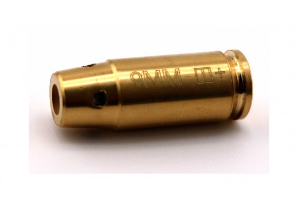 Cartouche de réglage laser rouge calibre 9 mm
