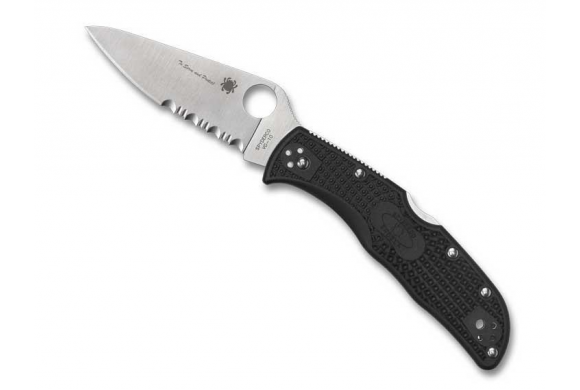 Couteau pliant Spyderco Endela lame semi-dentée