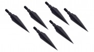 Lot de 6 Pointes en acier pour chasse