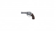 Roehm RG 99 Nickel - crosse Bois - Revolver Alarme 9 mm