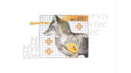 6 cibles Coyote en Rayon X - 47x42 cm