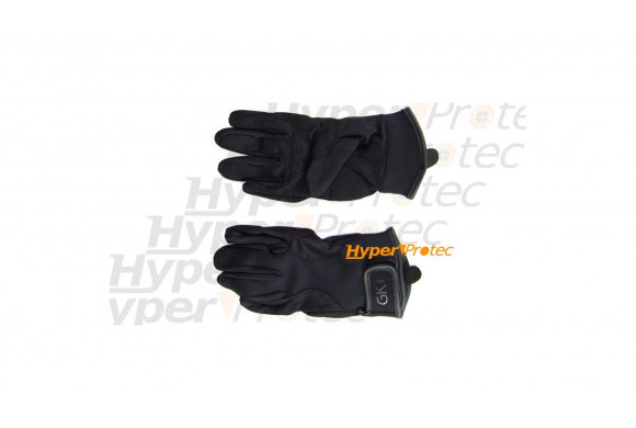 Gants de protection noirs en néoprène - GK Pro taille 9