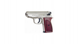 pistolet alarme de poche RG70 nickel crosse bois