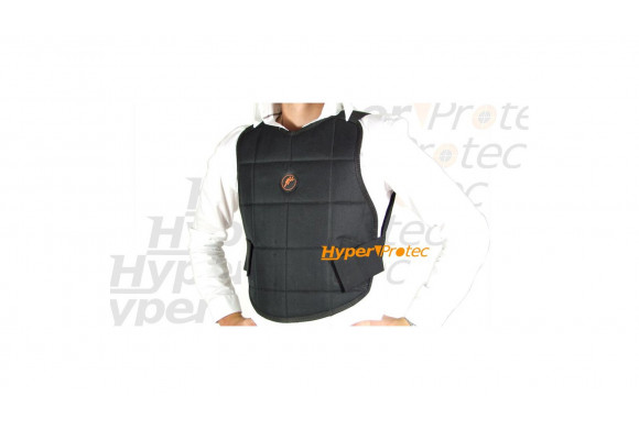 Plastron Gilet de protection noir pour jouer au paintball