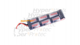 Batterie 3000 mAh 8.4V pour airsoft électrique - type large