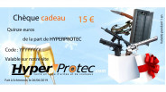 Bon cadeau Hyperprotec : 15 euros