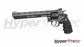 Revolver Dan Wesson noir 8 pouces - billes acier 4.5 mm