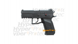 CZ 75 P07 Duty réplique airsoft CO2 blowback culasse métal mobil