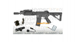 BW15 CQB King Arms avec lampe batterie chargeur - 510 fps