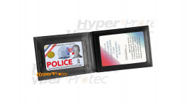 Porte carte Horizontal pour carte Professionnelle Police