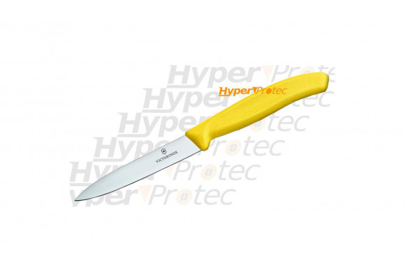 Couteau office Victorinox lame 10 cm Manche jaune