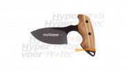 Push dagger Fox Manche en olivier 7 cm