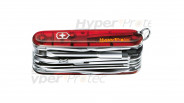 Couteau Suisse Victorinox - Cyber tool 23 outils rouge transpant
