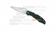 Couteau tactical Byrd Spyderco Meadowlark lame lisse