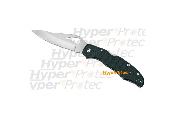 Couteau tactical Byrd Spyderco Meadowlark lame lisse