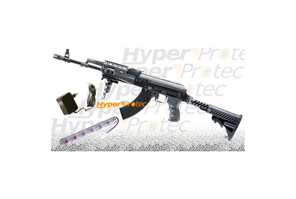 Kalashnikov AK47 Tactical Elite Force 550 fps avec accessoires