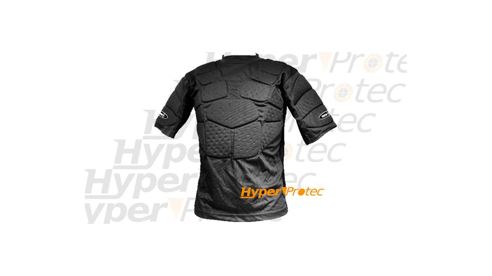 Body armor noir sweet matelassé pour paintball ou sport outdoor
