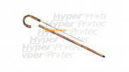 Canne épée poignée courbe genre bambou - 94 cm
